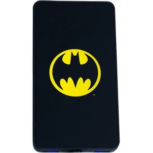 Warner Bros. Interactive Портативна батерия Warner Bros - Batman, 6000 mAh, черна (PBBM-6LI-BATLOGO)