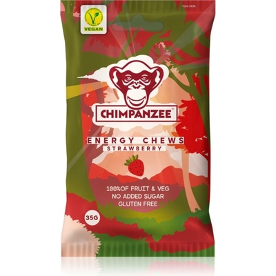 Chimpanzee Energy Chews Strawberry 35 g