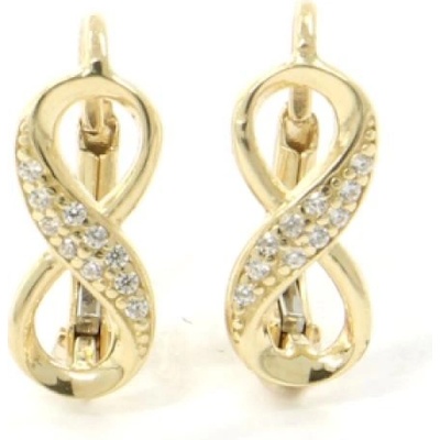 Pattic zlaté náušnice ARPX6ZE032504Y