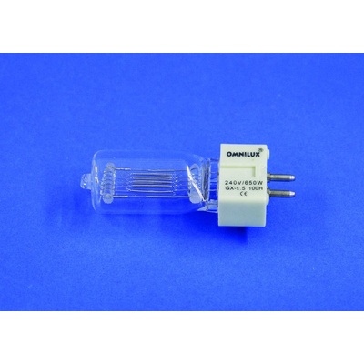 Omnilux 240V/650W GX-9 5 100h
