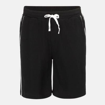 Fabric Мъжки къси панталони Fabric Waffle Shorts Mens - Black