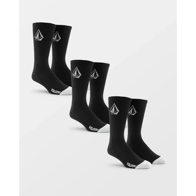 Volcom Full Stone Sock 3Pk 3KS 25 black
