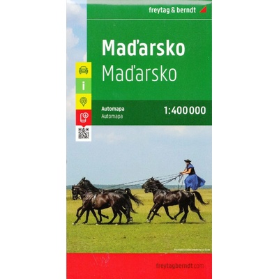 Maďarsko mapa Freytag&Berndt 1:400t