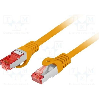 Lanberg PCF6-10CU-0500-O Patch S/FTP Cat 6 RJ45 vidlice z obou stran lanko Cu 5m