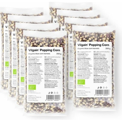 Vilgain Kukurica na popcorn BIO – 8 × 350 g