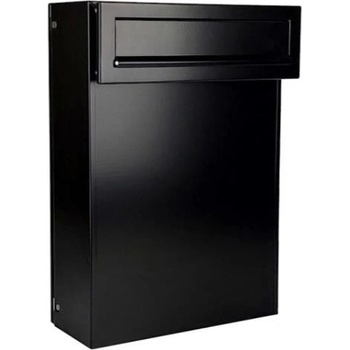 DOLS C-050 ČD-50C RAL9005 - poštová schránka pre sendvičovú montáž na výplň plotu, bránky a dverí, čierna