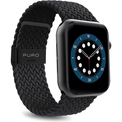 Puro Puro Loop каишка за Apple Watch 42/44mm, черен (PUR459BLK)