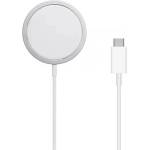 WIWU Безжично зарядно устройство WiWu M5 MagSafe, Qi, 15W, Бял - 17735