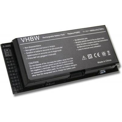 VHBW Батерия за Dell Precision M4600 / M4700 / M6600, 6600 mAh (800103884)