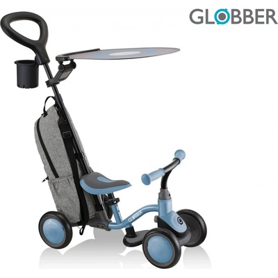 Globber 3v1 Deluxe Learning Bike 3in1 Deluxe Ash Blue