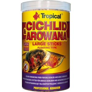 Tropical Cichlid Arowana Large Sticks 250мл/75г