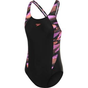 Speedo hyperboom splice muscleback black/purple 116cm