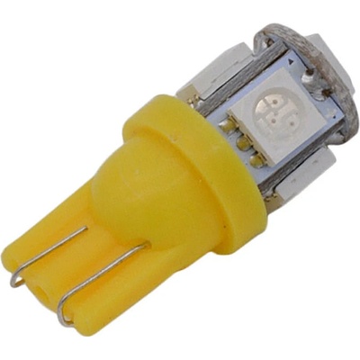 Rabel T10 W5W 5 smd 5050 ORANŽOVÁ
