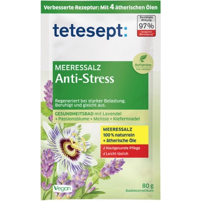 Tetesept morská soľ Proti stresu 80 g