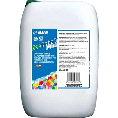 Penetrace Mapei Eco Prim T Plus 20 l ECOPRIMTPLUS20 - ECOPRIMTPLUS20