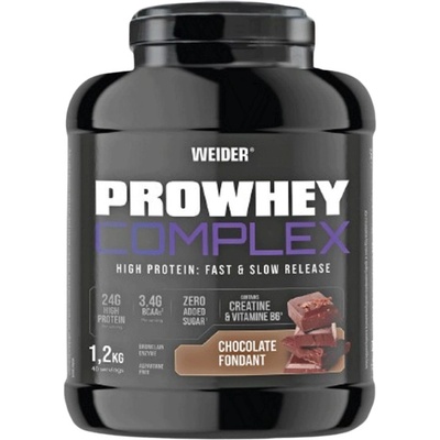 Weider Pro Whey Complex | with Creatine, Glutamine & MCT [1200 грама] Ягода