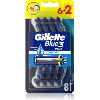 Gillette Blue 3 Comfort самобръсначки за еднократна употреба за мъже 8 бр