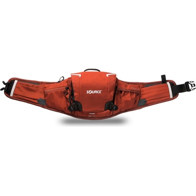 Source Чанта за кръст Source Hipster Ultra -Hydration Belt 1, 5 + 3, 5 Hip bag - Chili Orange - размер 5 l (510-2476-0211)