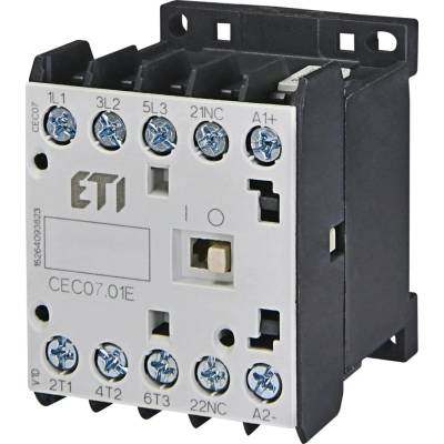 ETI CEC07.01 24V AC 50/60Hz 3NO+1NC