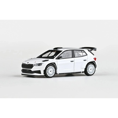 Abrex Škoda Fabia IV RS Rally2 2022 Bílá 1:43