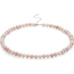 Swan Колие със сладководни розови 7.5-8mm в три цвята R04378NM Swan