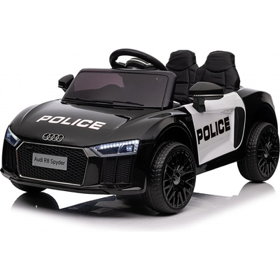 Mamido Detské elektrické autíčko Audi R8 Spyder polícia