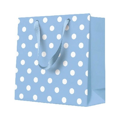 Paw Papírová taška PAW CD Dotsy Check blue ,balení 5 ks 615503