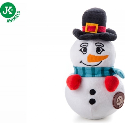 JK ANIMALS plyšový sněhulák X Mas 15 cm