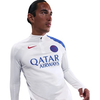 Nike PSG Strike Drill Top 2025 2026 Mens - White/Blue