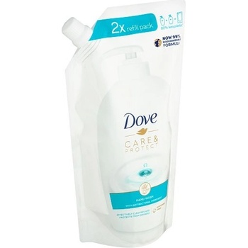 Dove Care & Protect antibakteriálne tekuté mydlo náhradná náplň 500 ml