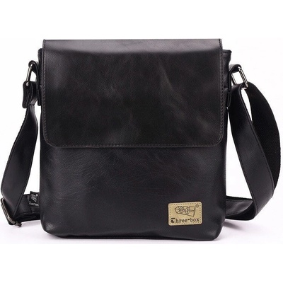 Three Box pánská Crossbody taška Thruster černá Three box 190627022135BLC