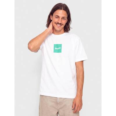 Huf Box Logo biela tyrkysová
