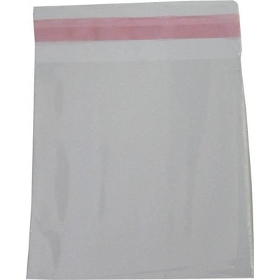 Box na 1 ks CD, polypropylen, obálka na CD, s lepicí klopou, 17*12.8cm/13*12.8cm, 100-pack