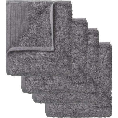 blomus Комплект от 4 хавлиени кърпи Blomus - Gio, 30 х 30 cm, графит (BLOMUS 69114)