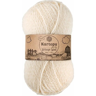 Příze Melange Wool K025 vanilková