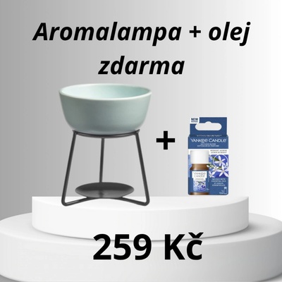 Yankee Candle Pebble Melt Aroma lampa Spa Blue – Zboží Dáma