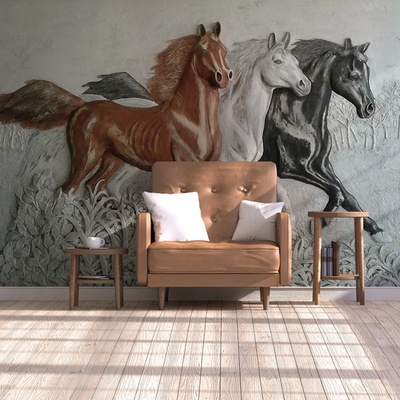 Art gift Фототапет Картина на коне