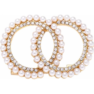 Biju Brož spojené kruhy zlatá 9002031-1