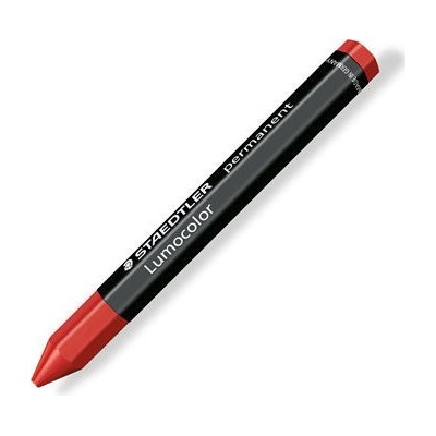 Staedtler Lumocolor permanent omnigraph 236 voděodolná vosková křída Červená