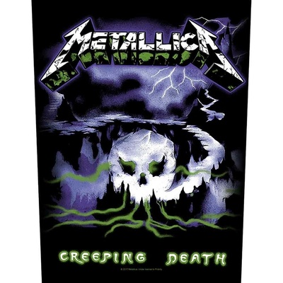 Metallica – Creeping Death (Back Patch · sew-on) (Nášivka)