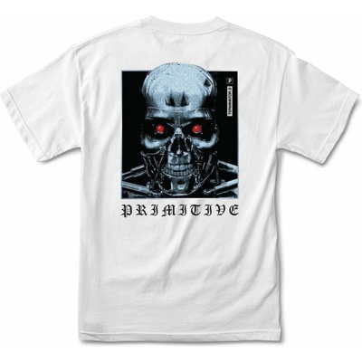 Primitive Terminator Machine Tee White