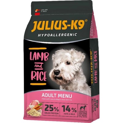 JULIUS K-9 HighPremium Adult Hypoallergenic Fish & Rice 14 kg