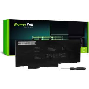 Green Cell Батерия за лаптоп DELL Latitude 5280 5290 5480 5490 5491 5495 5580 5590 5591 Precision 3520 3530 93FTF GJKNX 7, 6V 6200mAh GREEN CELL (GC-DELL-5280-DE128V2) - privantex