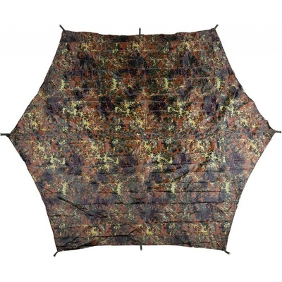 MFH Hexagon-Tarp 340 x 310 cm FLECKTARN