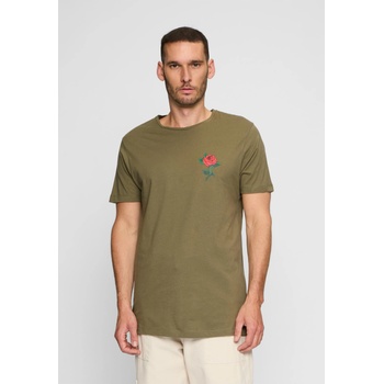 Mister Tee Тениска Rose Tee olive XSUB-MT2508-00176 - Тъмносив, размер XXL