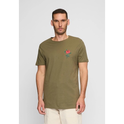 Mister Tee Тениска Rose Tee olive XSUB-MT2508-00176 - Тъмносив, размер XXL