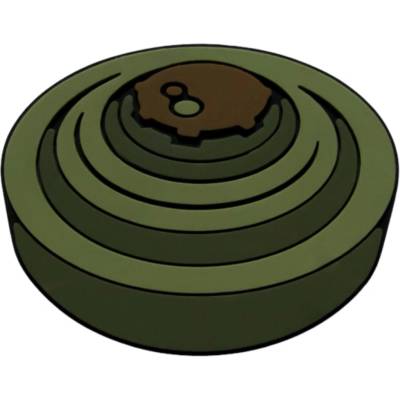 Brand Element Mini-patch “TM62 anti-tank mine” BE-879