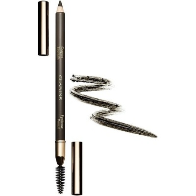 Clarins Eyebrow Pencil dlhotrvajúca ceruzka na obočie 01 Dark Brown 1,3 g