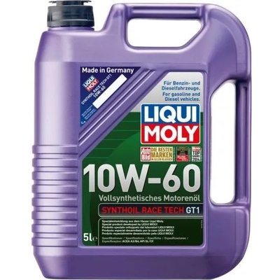 LIQUI MOLY 8909 Synthoil Race Tech GT1 10W-60 5 l