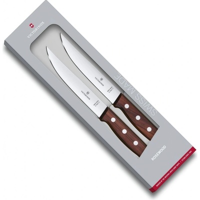 Victorinox Sada steakových nožů 14cm 2 ks dřevo